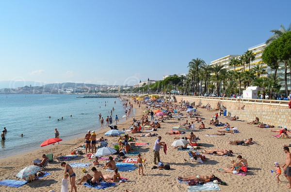 Les plages de la Croisette